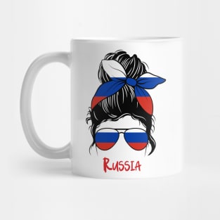 Russia girl, Russia Flag, Russia gift heritage,   Russian girlfriend, Mug